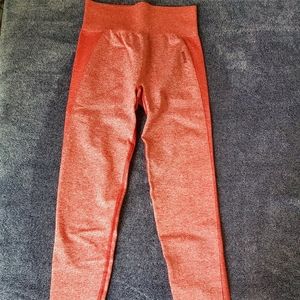 Gymshark Red marl leggings Medium